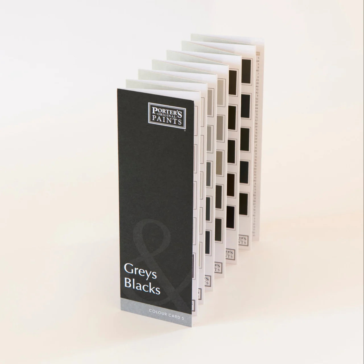 Color swatch book for Porter&