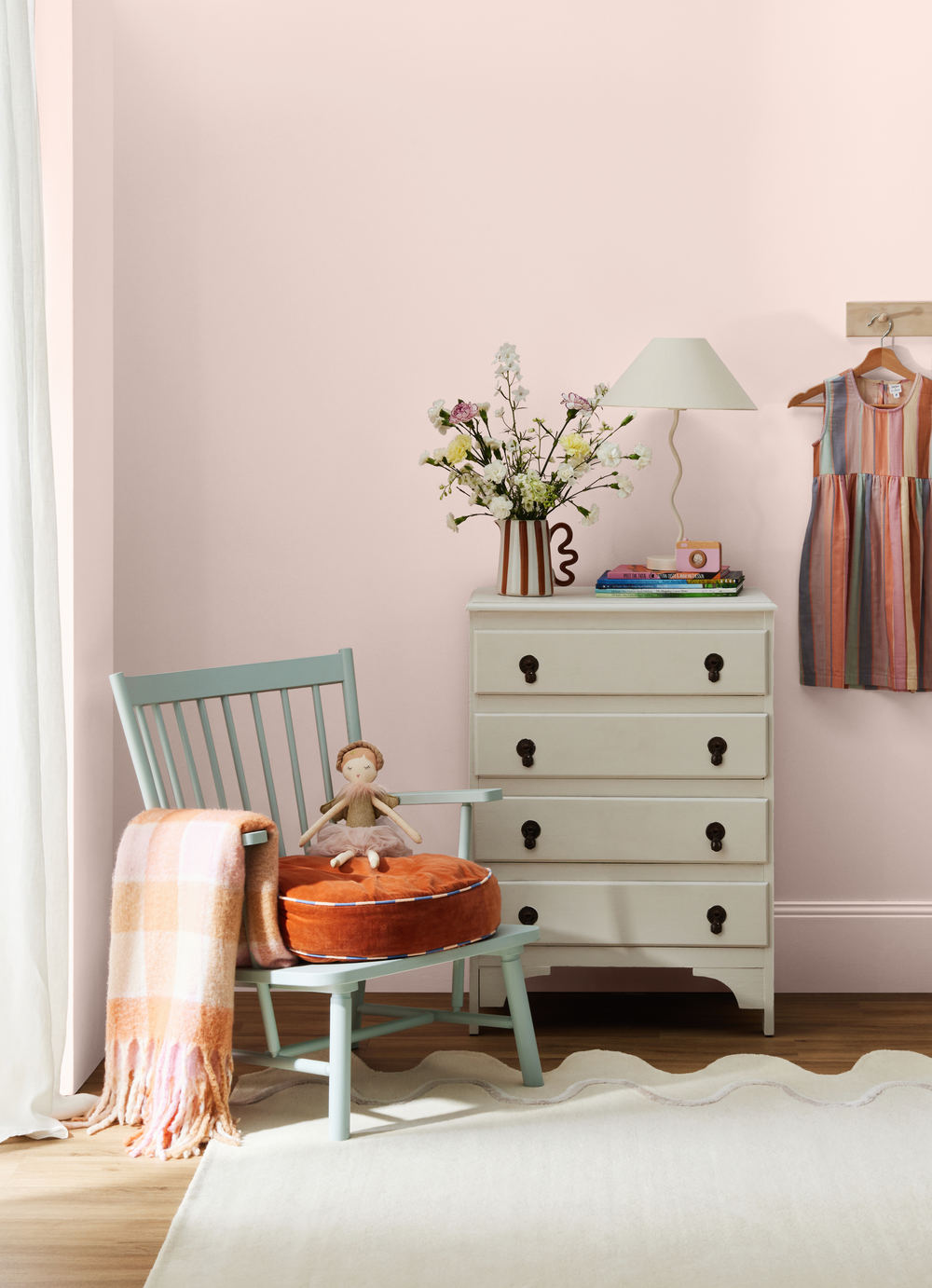 SYDNEY HARBOUR PAINT Co PETAL PINK_ Bedroom Wall