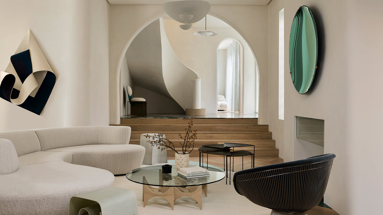 Fresco Plaster in Color Piraeus / photo credit: Anson Smart