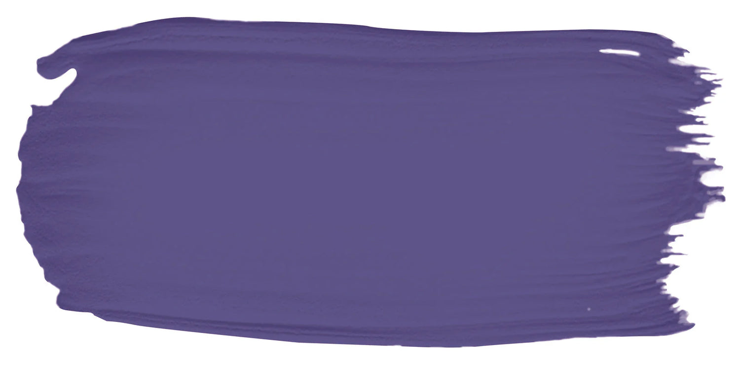 Byzantine Blue color paint sample deep, Royal Purple-Blue of the Byzantine era