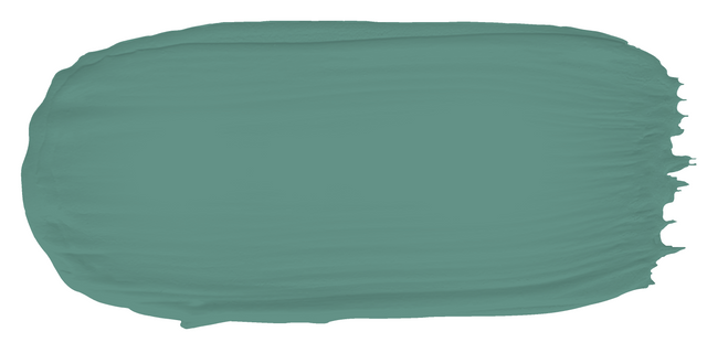 Deep Water Green - Limewash sample color swatch
