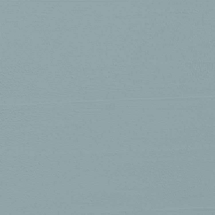 Explorer Blue; Muted Grey Blue Paint  A dusty blue that has a warm undertone from a slight touch of red tint. One of our more popular colors due to it's uniqueness. 
