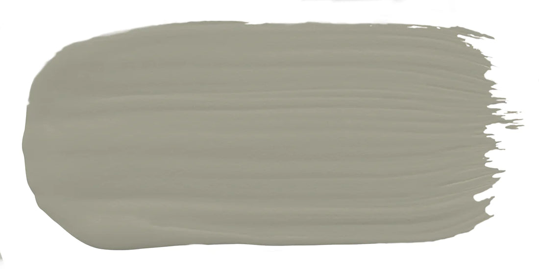 French Green: The perfect neutral grey green, with raw umber and ochre undertones. A calming, natural hue for both interiors and exteriors.
