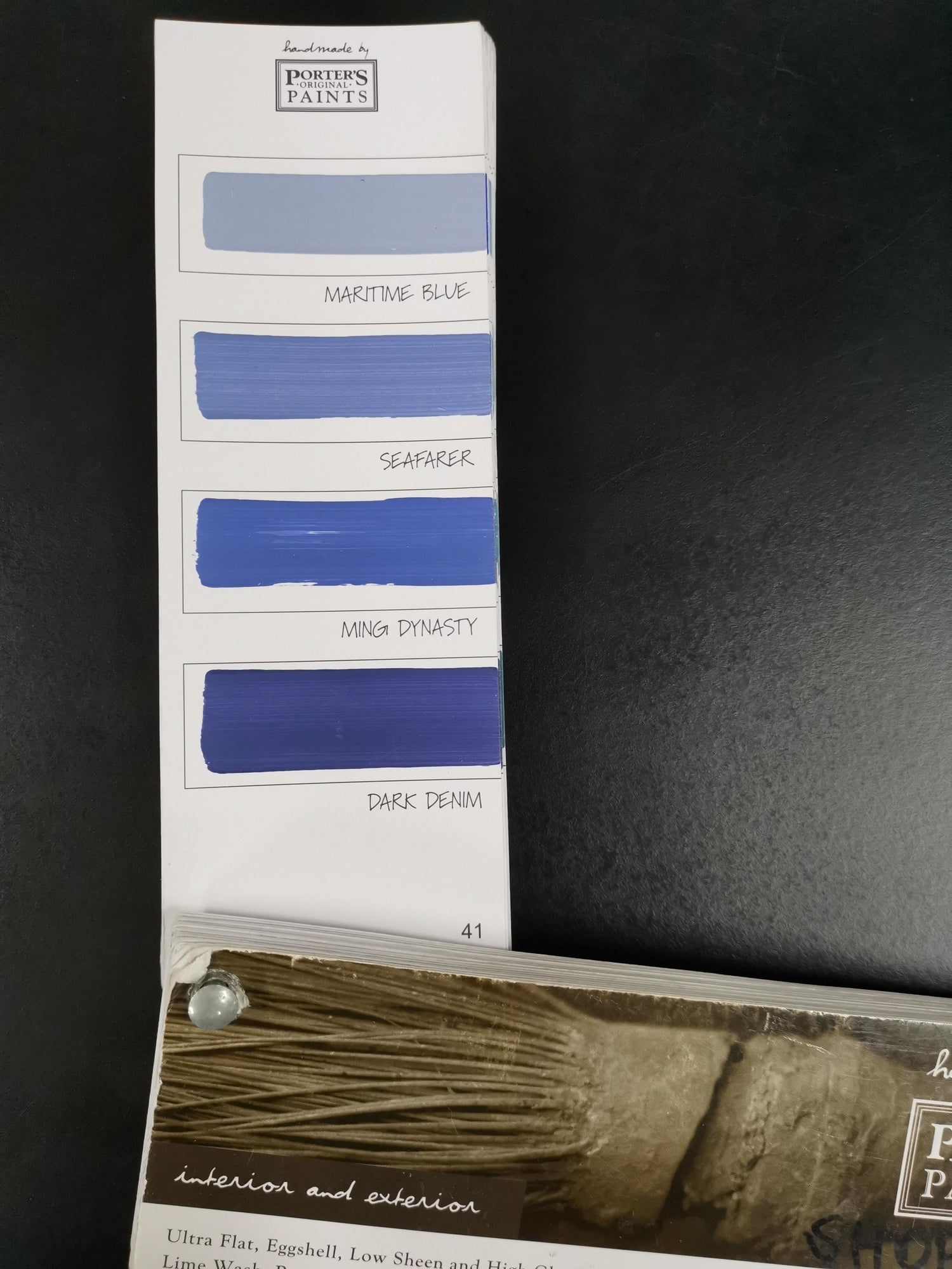 Sydney Harbour Paint Company Fan Deck page 41. Porter&