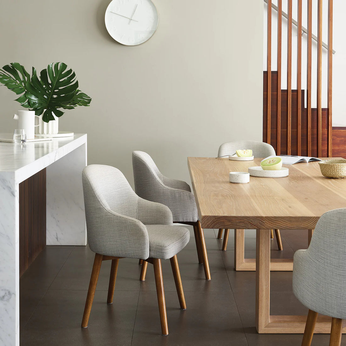 Sydney Harbour Paint Old Stone Wall in Eggshell: A mid neutral, with the cool earth tone of raw umber. Having both grey and green undertones enables it to pair easily with many other colors.  Olive Toned Grey Paint.