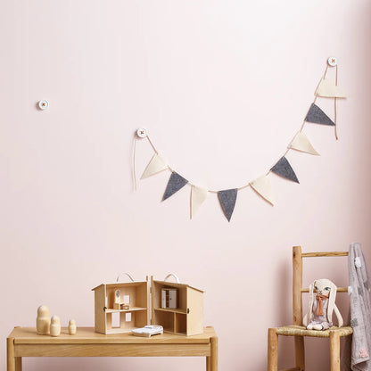 Petal Pink painted kids room