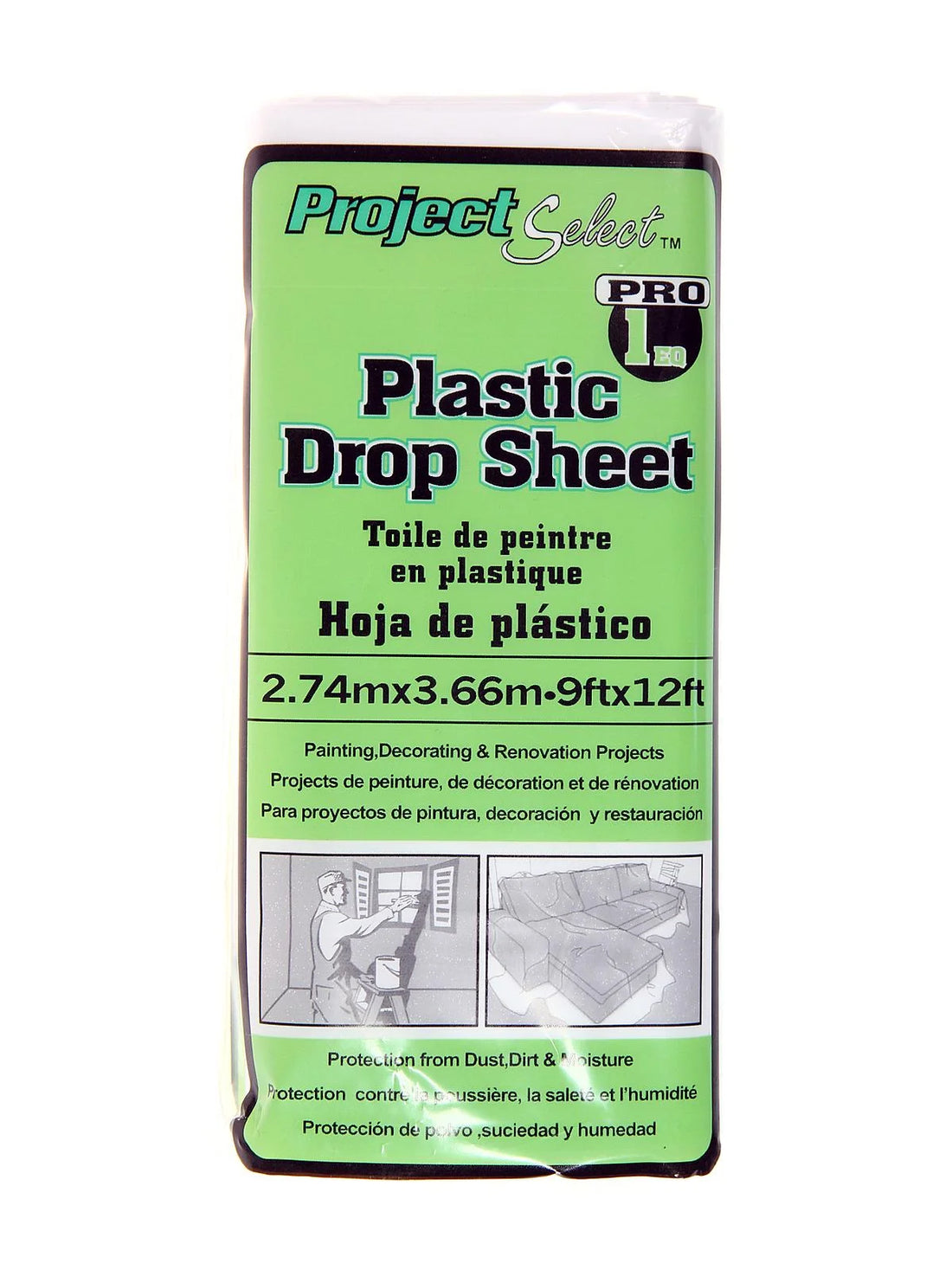 Plastic Drop Cloth KL E-10