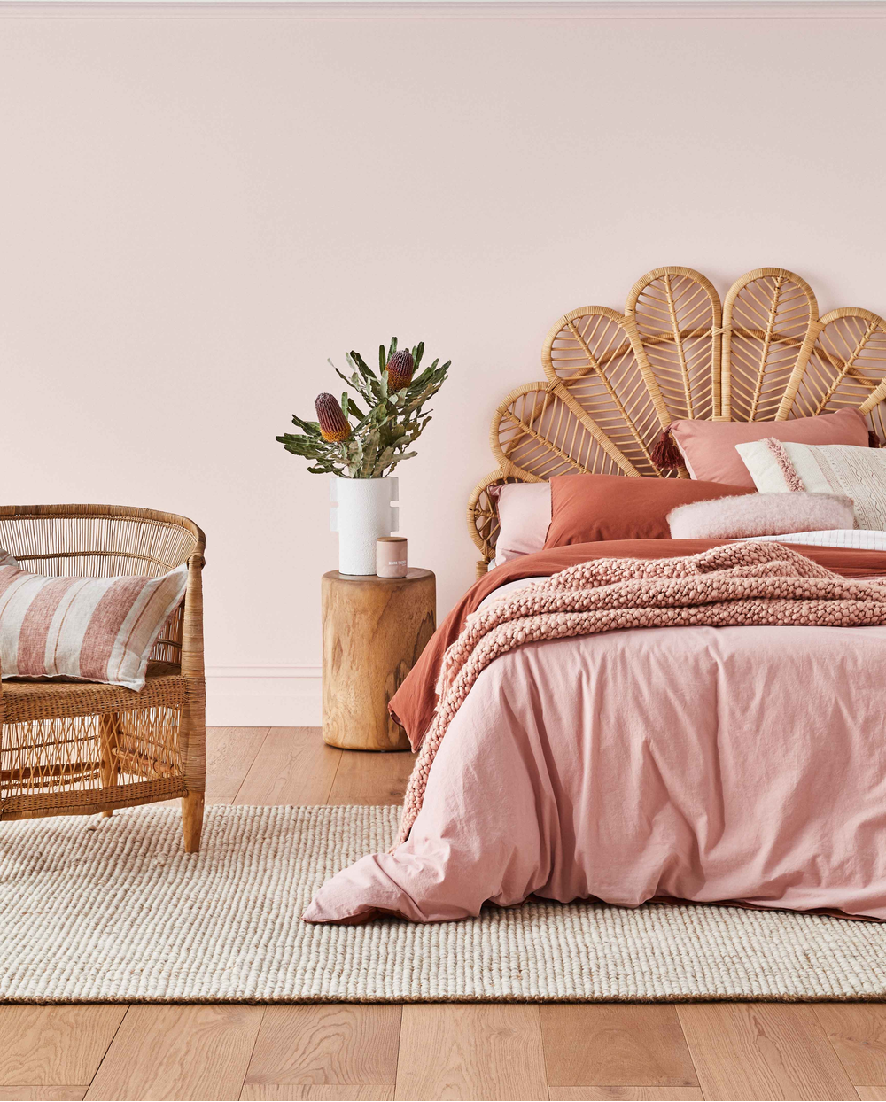 SYDNEY HARBOUR PAINT Co PETAL PINK_ Bedroom