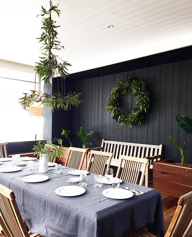 Sydney Harbour Paint Company Palm Beach Black is a water-based, colourfast black stain for most timber types.