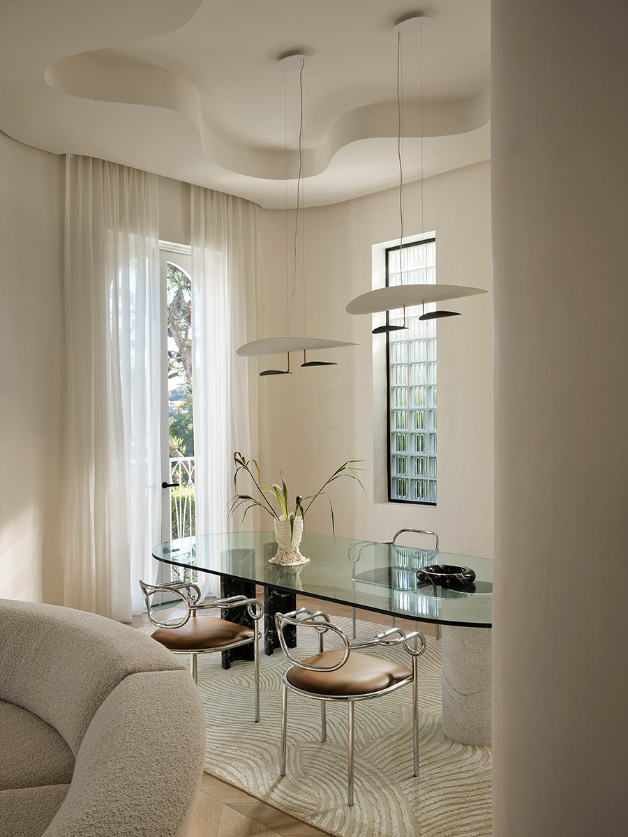Fresco Plaster Curved Plaster Stairwell_ Color Piraeus photo credit: Anson Smart