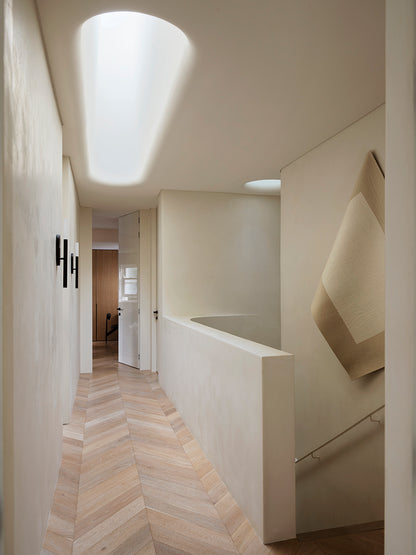 Fresco Plaster Curved Plaster Stairwell_ Color Piraeus photo credit: Anson Smart