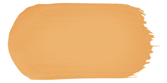Amber color fresco plaster sample