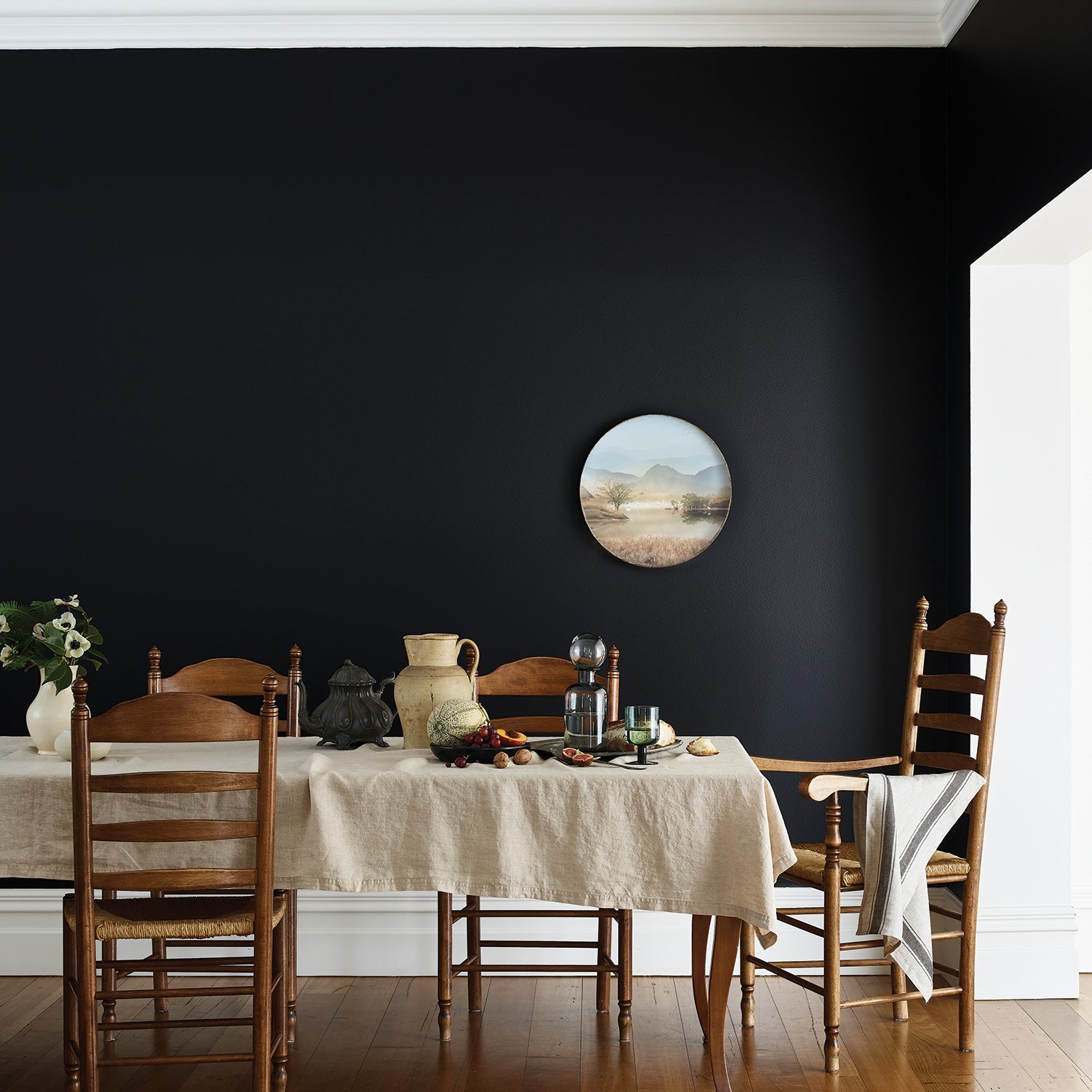 Wall painted with Aniseed paint example Sydney Harbour Paint Company