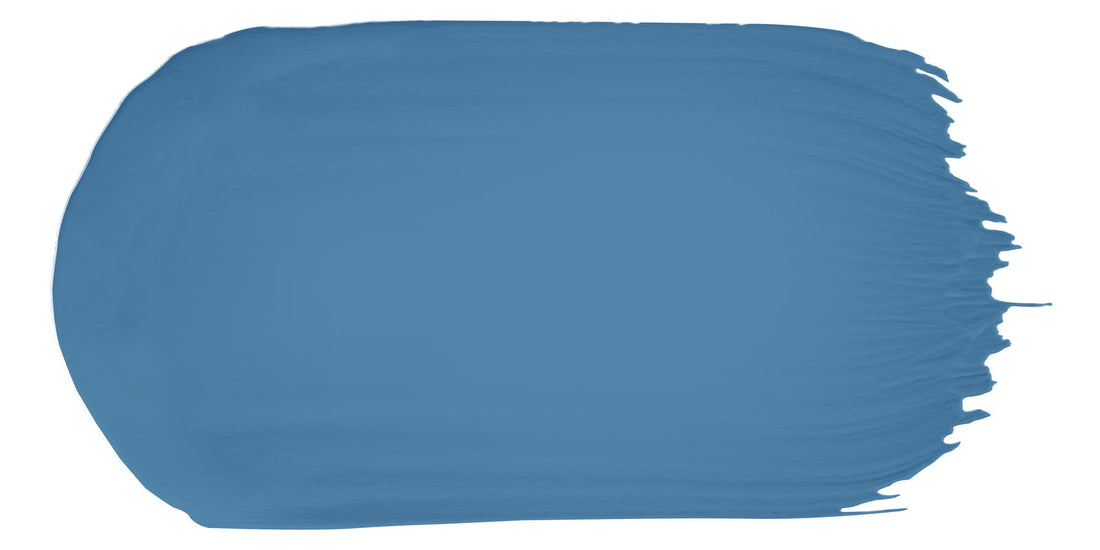 Bluefin color fresco plaster sample