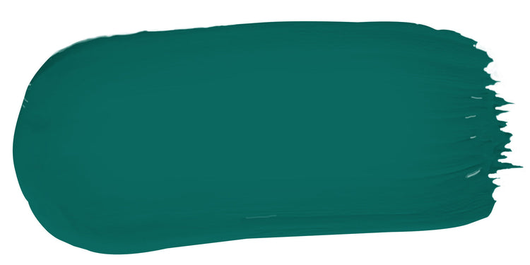 Deep Teal color fresco plaster sample