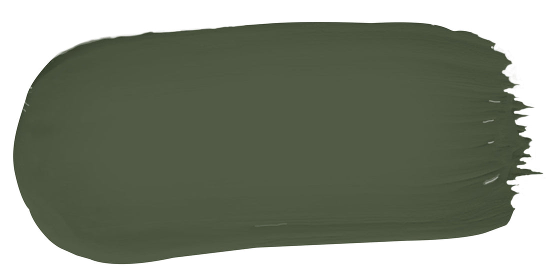 Paradise Green color paint sample