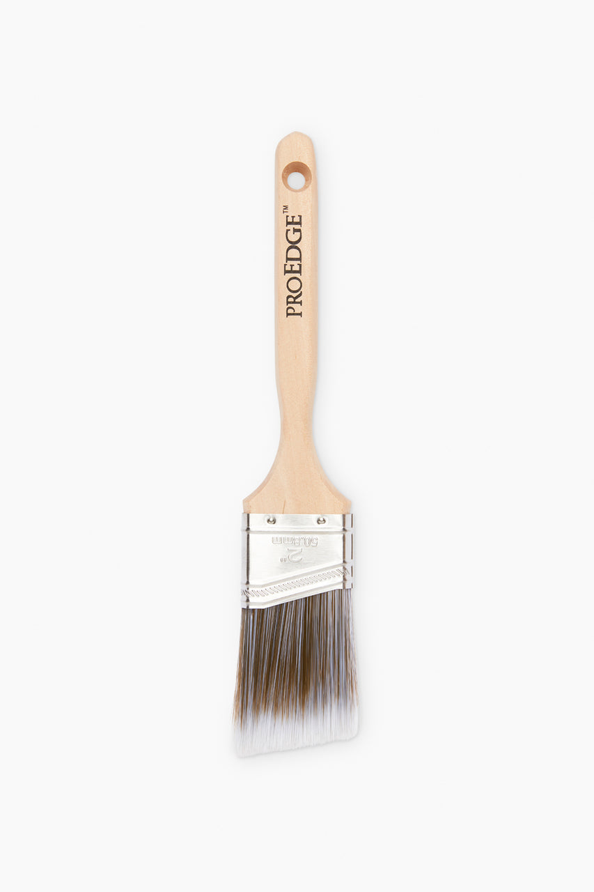 Pro Edge 2&quot; Angle Brush LONG HANDLE