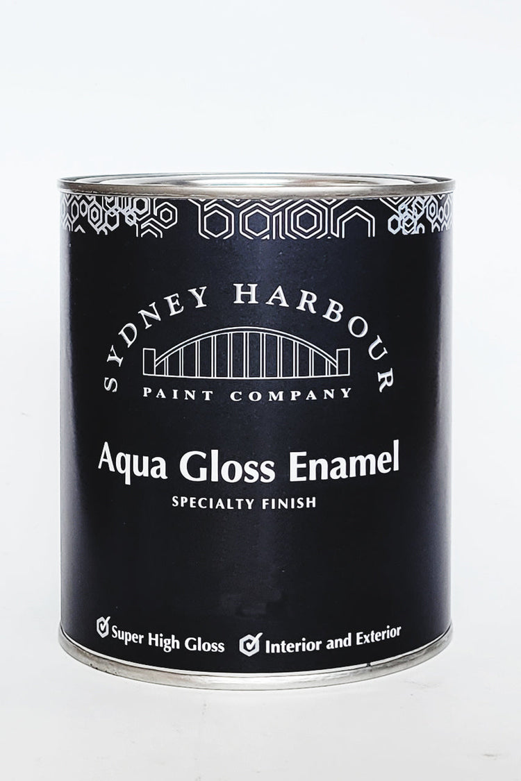 Sydney Harbour Paint Company Aqua Gloss Enamel paint can