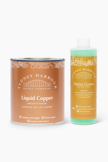 Liquid Copper & Patina Green Kit